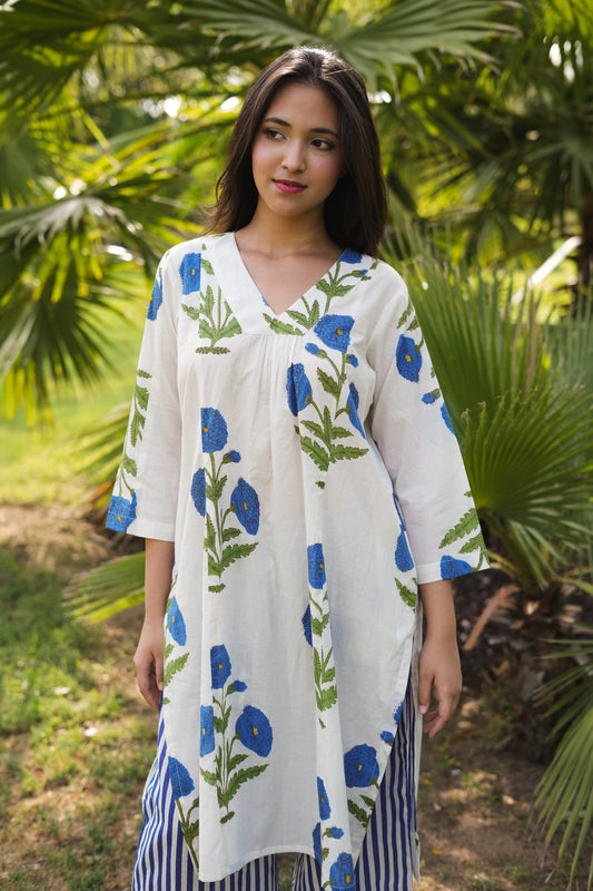 Neel Bloom Kurta Set