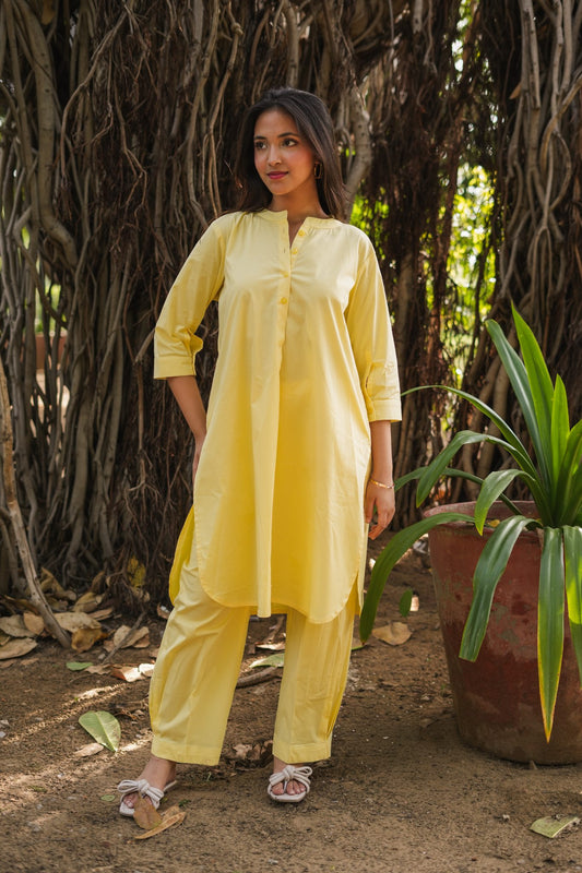 Mellow Yellow Kurta Set